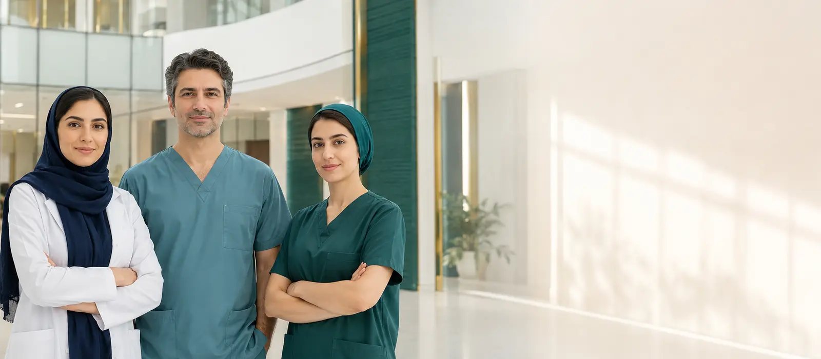 تیم پزشکی بیمارستان ساج